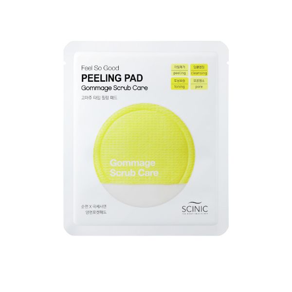 SCINIC Feel So Good Peeling Pad - Gommage Scrub Care - 5pcs