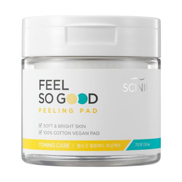 SCINIC Feel So Good Peeling Pad - Toning Care - 70pcs