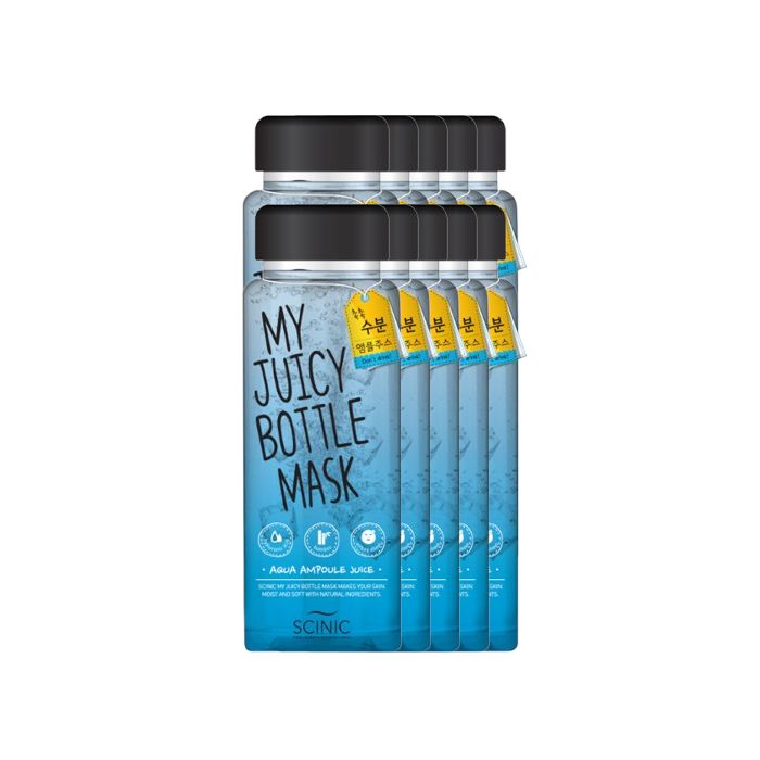 SCINIC My Juicy Bottle Mask - Aqua - 1pc (10ea) Set