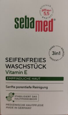 Seifenfreies Waschstück