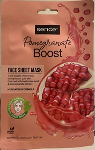 sence Pomegranate Boost - Face Sheet Mask