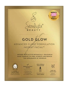 Seoulista Beauty Gold Glow Advanced Clinic Formulation Instant Facial