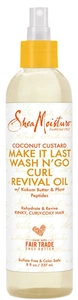 SheaMoisture Coconut Custard Make It Last Wash N' Go Curl Revival Oil