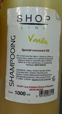 Shampooing Vanille