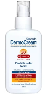 Simond's Pantalla Solar Facial Dermocream Spray SPF50+ UVB/UVA Hidratante