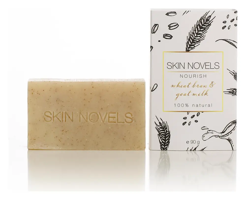 Nourish Wheat Bran & Goat Milk Natural Soap