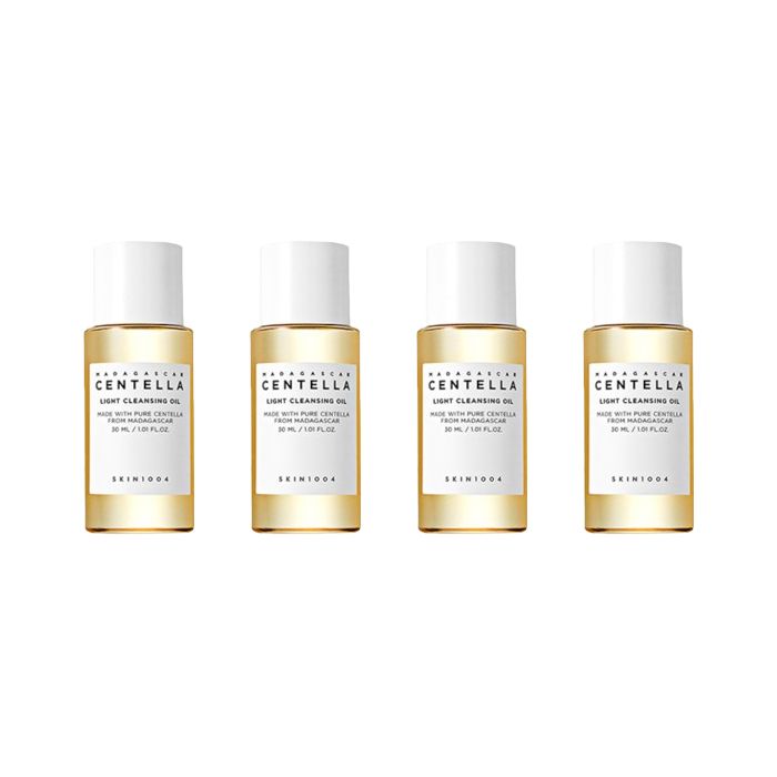 Skin1004 Madagascar Centella Light Cleansing Oil - 30ml (4ea) Set
