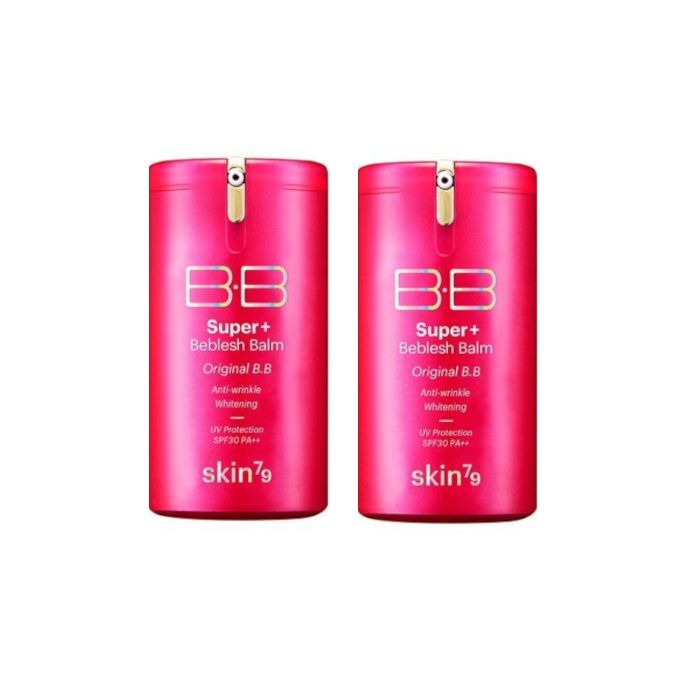 SKIN79 Super Plus Beblesh Balm SPF50+ PA++ - 40ml - Pink (2ea) Set