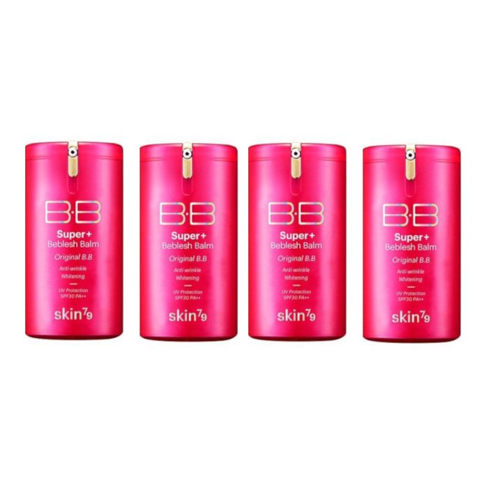 SKIN79 Super Plus Beblesh Balm SPF50+ PA++ - 40ml - Pink (4ea) Set