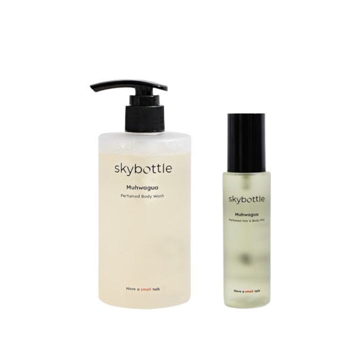 Skybottle Perfumed Hair & Body Mist + Body Wash - Muhwagua - Set