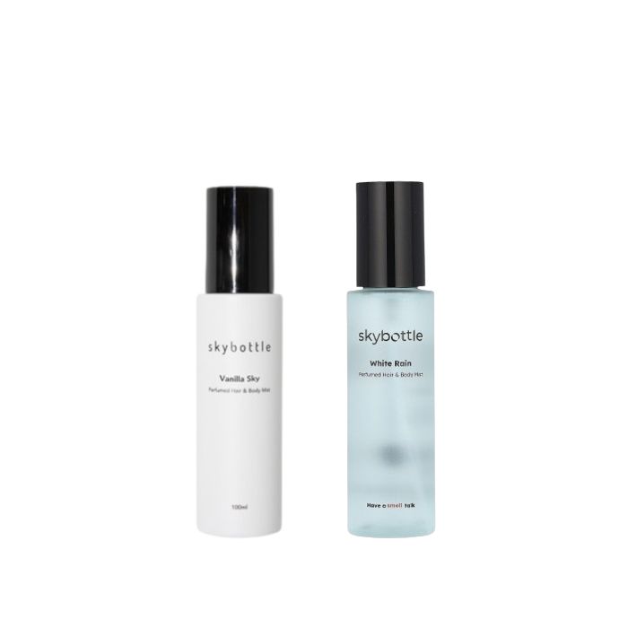 Skybottle Perfumed Hair & Body Mist Vanilla Sky + White Rain Set