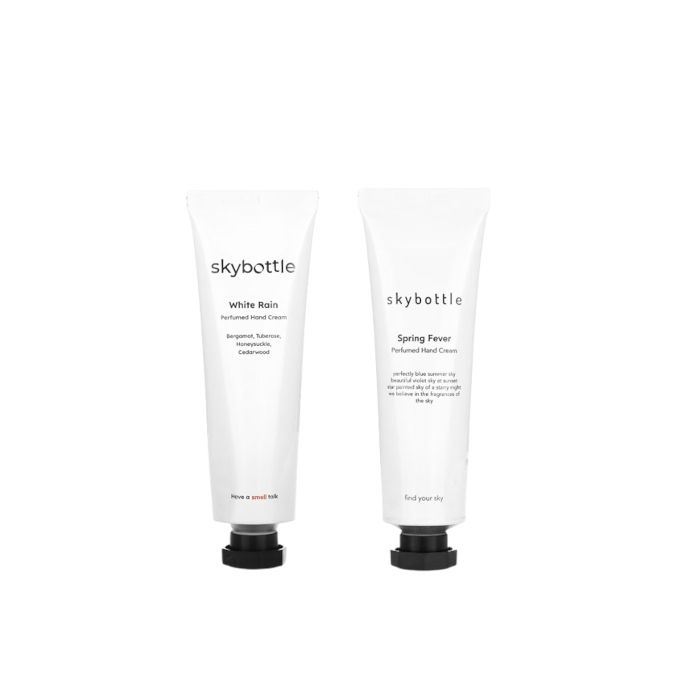 Skybottle Perfumed Hand Cream White Rain - 1pc + Spring Fever - 1pc Set