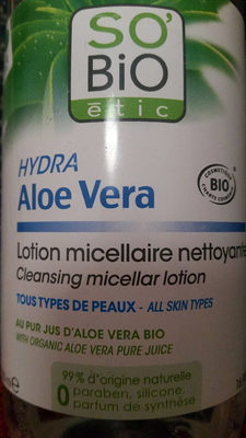 Eau micellaire hydratante Hydra Aloe Vera
