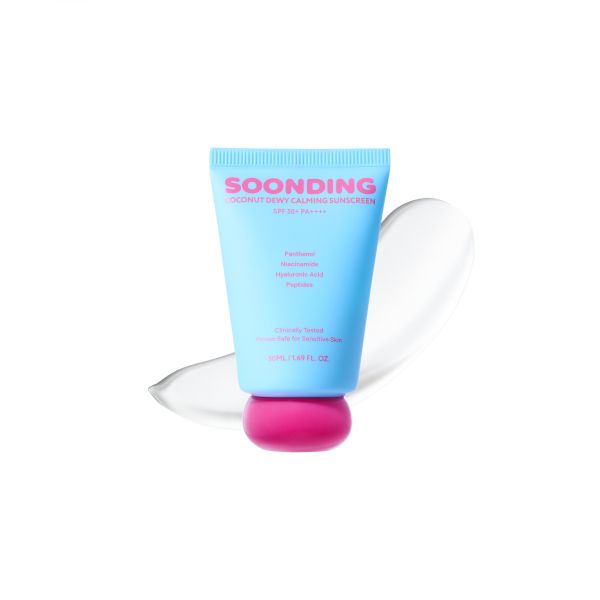 SOONDING Coconut Dewy Calming Sunscreen SPF50+ PA++++ - 50ml