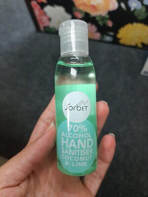 70% alcohol hand sanitiser