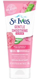 St Ives Gentle Smoothing Rose Water And Aloe Vera Face Scrub