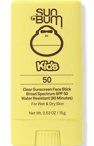 Sun Bum Kids SPF 50 Clear Sunscreen Face Stick
