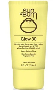 Sun Bum Original Glow SPF 30 Sunscreen Face Lotion