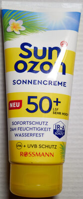 Sonnencreme LSF 50+ sehr hoch