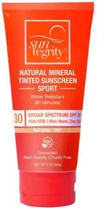 Suntegrity Natural Mineral Tinted Sunscreen - Sport