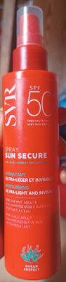 SVR Spray Sun Secure SPF 50+