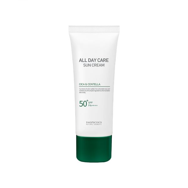 SWANICOCO All Day Care Cica&Centella Sun Cream SPF50+ PA++++ - 50ml