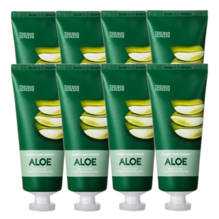 tenzero Relief Hand Cream - Aloe - 100g (8ea)