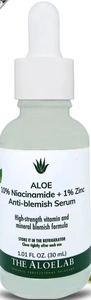 The AloeLab The AloeLab Aloe 10% Niacinamide +1% Zinc Anti-blemish Serum