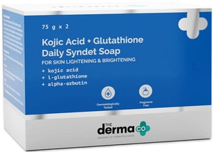 The derma co The derma CO . Kojic Acid + Glutathione Daily Syndet Soap
