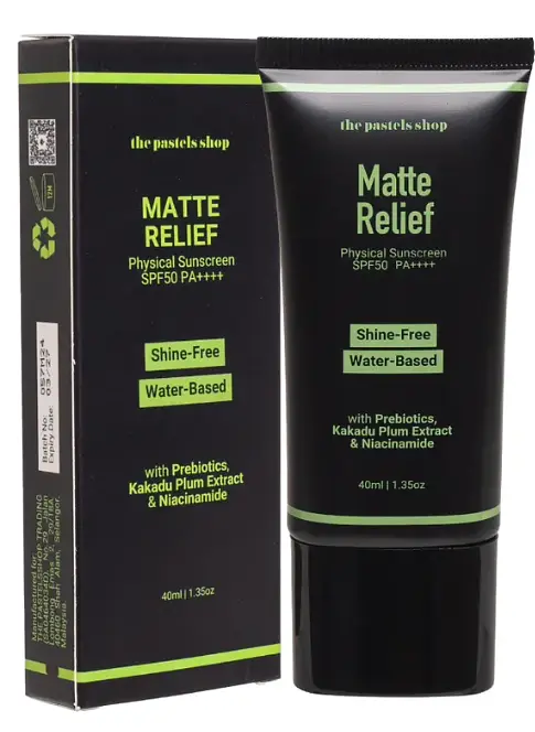 Matte Relief Physical Sunscreen SPF 50 PA++++