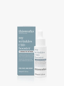 This Works My Wrinkles Cbd Booster + Granactive Retinoid