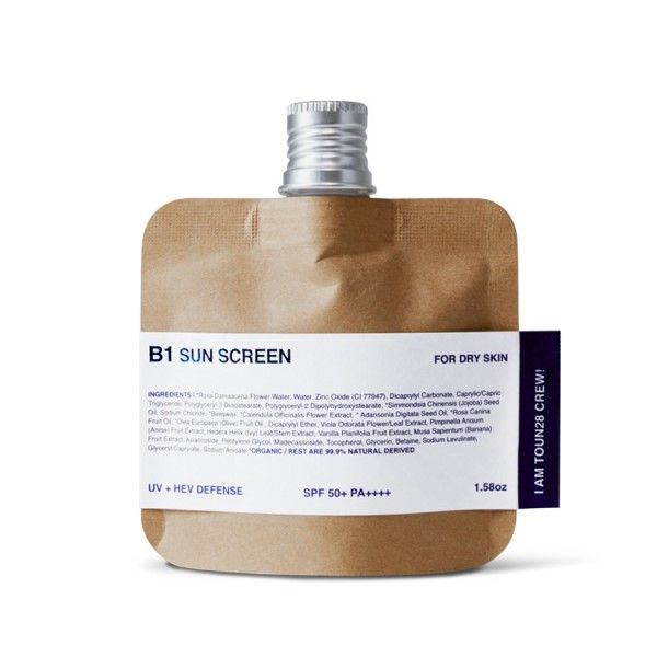 TOUN28 B1 Sunscreen (HEV + UV Protector for Dry Skin) SPF50+ PA++++ - 45g