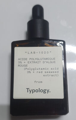 Acide polyglutamique 3% + Extrait d'algue rouge