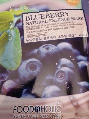 Foodaholic blueberry mask