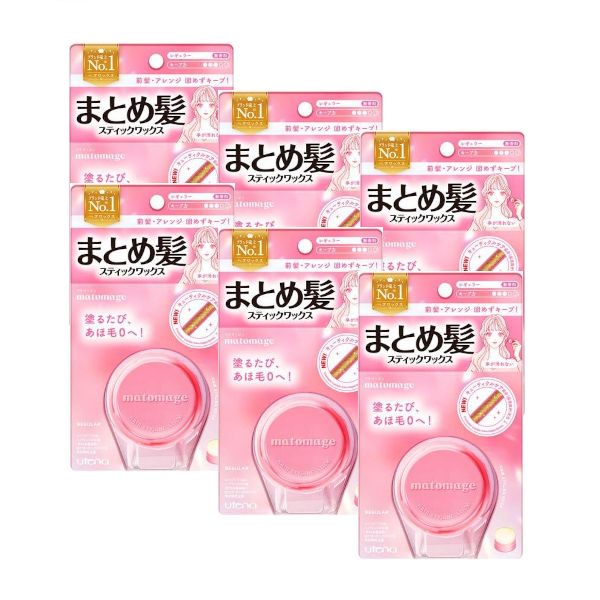 Utena Matomage Hair Styling Stick - 13g - Regular Hold (6ea) Set