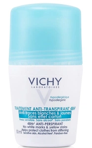 Vichy Antitranspirant Roll-on Anti-flecken 48h