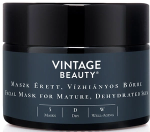Vintage Beauty Facial Mask For Mature, Dehydrated Skin