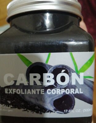 carbón exfoliante corporal