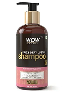 WOW skin science Frizz Defy Luster Shampoo