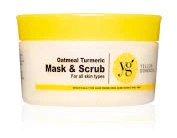 Yello Skincare Yello Skincare Oatmeal Turmeric Mask / Scrub
