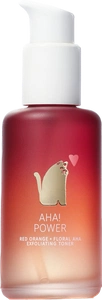 yope AHA! Power Red Orange + Floral AHA Exfoliating Toner