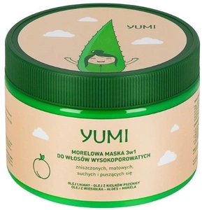Yumi 3in1 Apricot Mask For High Porosity Hair
