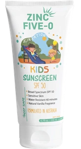 Zinc Five-0 Kids Mineral (zinc Oxide) Sunscreen SPF50