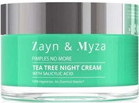 ZM Zayn and Myza Zm Tea Tree Night Cream With Salicylic Acid