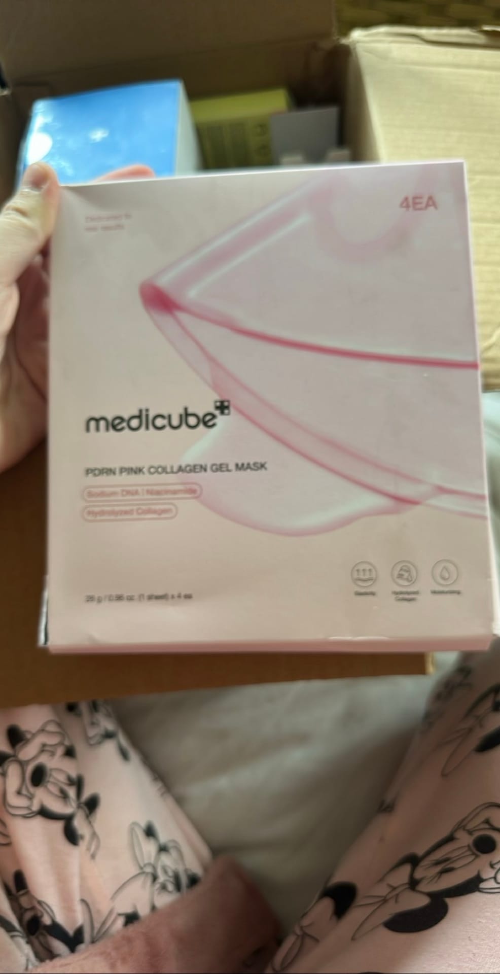 PDRN Pink Collagen Gel Mask 4EA