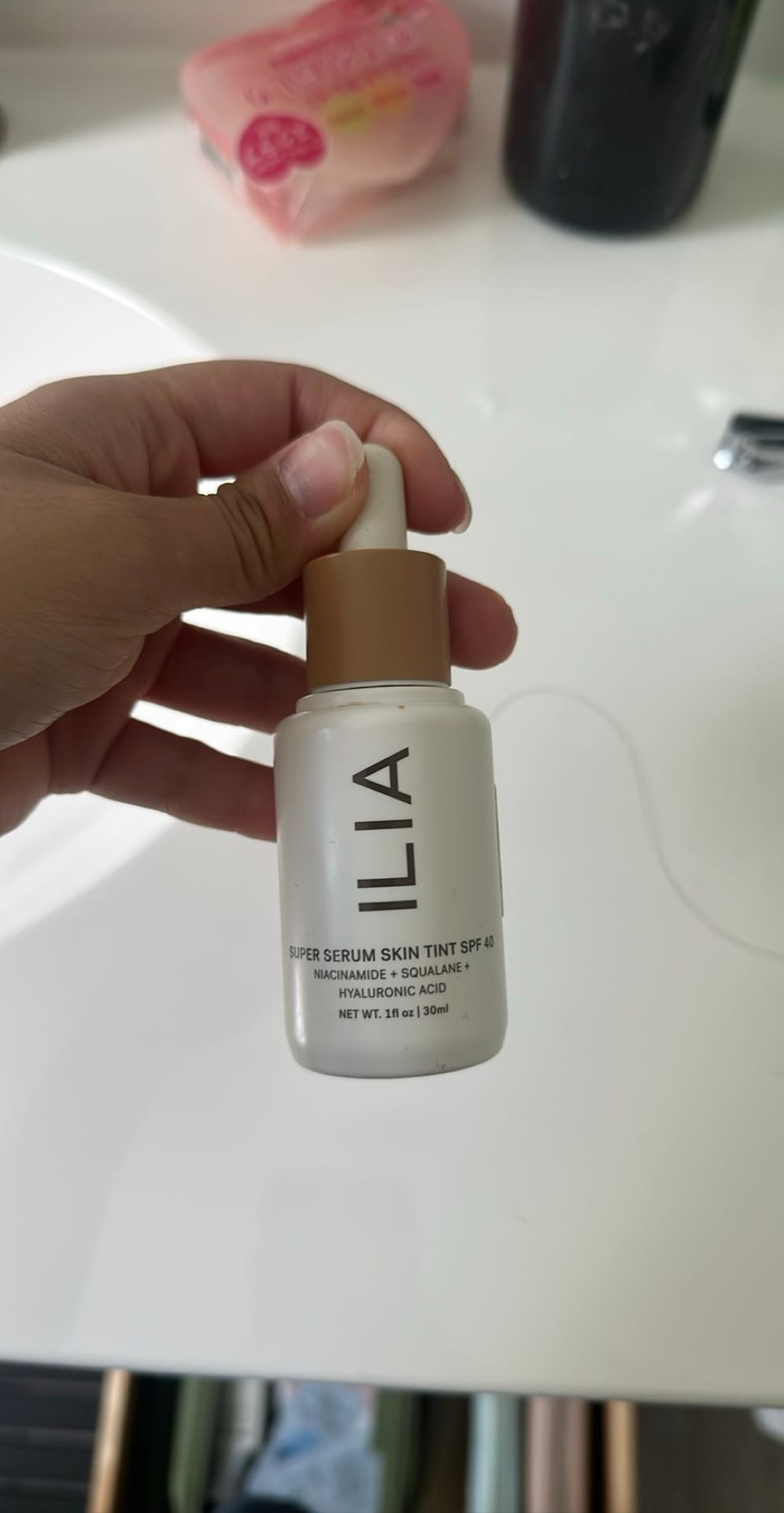 Ilia Super Serum Skin Tint SPF 40 Niacinamide + Squalane + Hyaluronic Acid 1 fl oz | 30ml