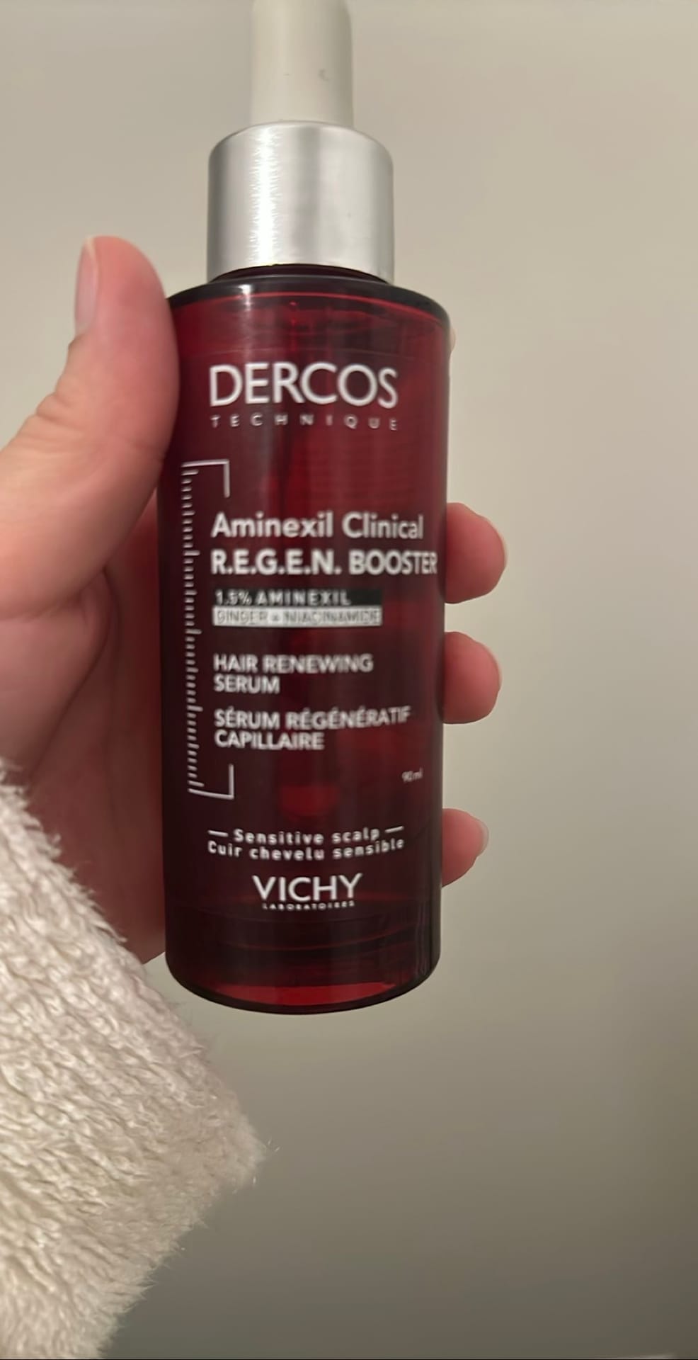Dercos Technique Aminexil Clinical R.E.G.E.N. Booster Hair Renewing Serum 90 ml