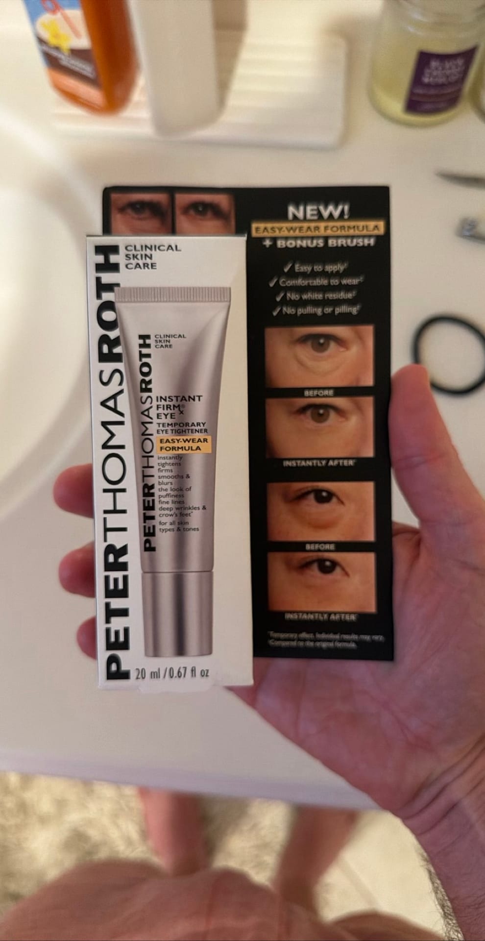 Instant FirmX Eye Temporary Eye Tightener Easy-Wear Formula 20 ml / 0.67 fl oz