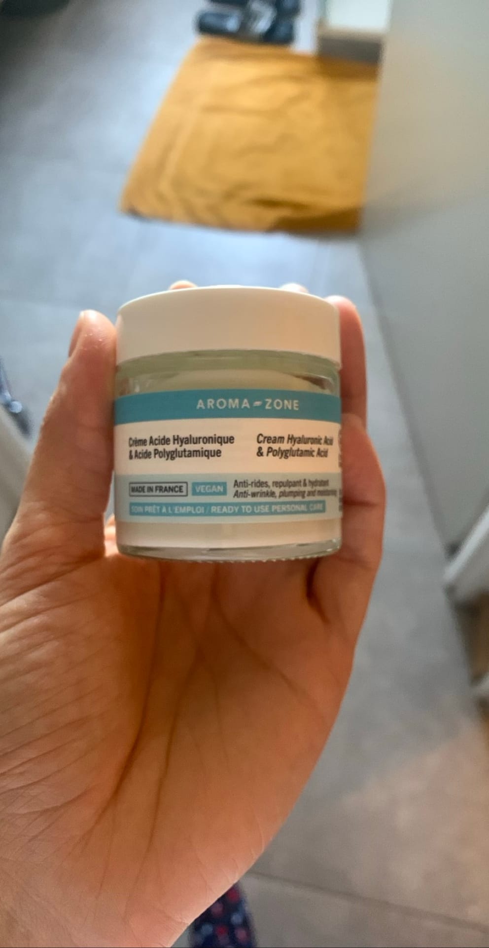 Crème Acide Hyaluronique & Acide Polyglutamique / Cream Hyaluronic Acid & Polyglutamic Acid