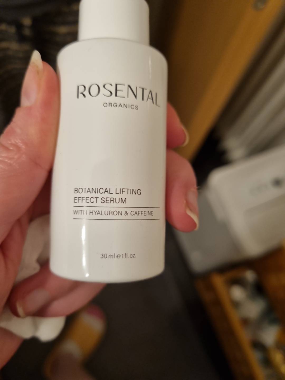 ROSENTAL Organics Botanical Lifting Effect Serum with Hyaluron & Caffeine 30 ml / 1 fl. oz.